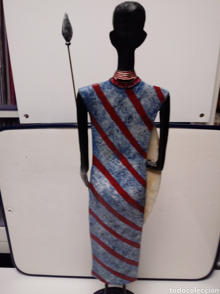 Vintage: Figura africana 64 cm - Foto 5