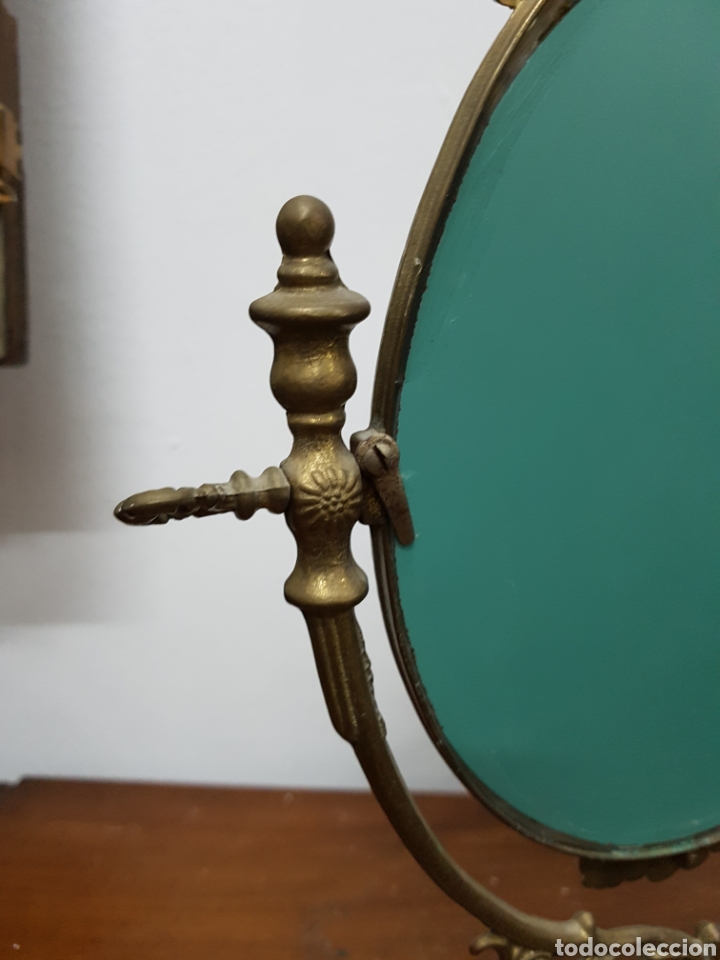 Vintage: Espejo bronce vintage - Foto 4