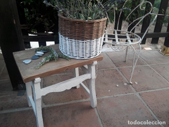 Vintage: Cesta de mimbre - Foto 4