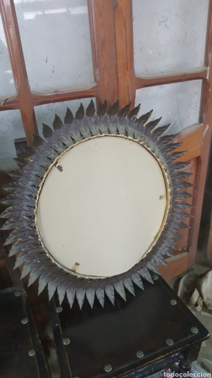 Vintage: Espejo de chapa - Foto 2