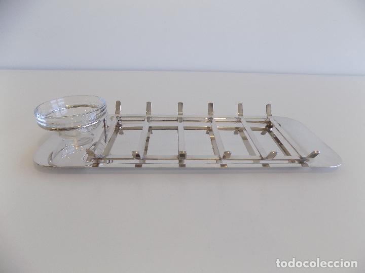 Vintage: Bandeja con Cuenco para Salsas-Vintage. Nuevo, a estrenar!