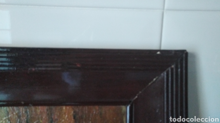 Vintage: Cuadro con marco de madera - Foto 11