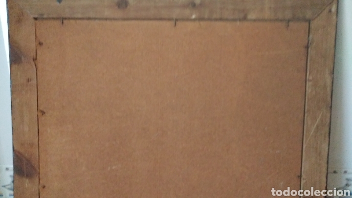 Vintage: Cuadro con marco de madera - Foto 13