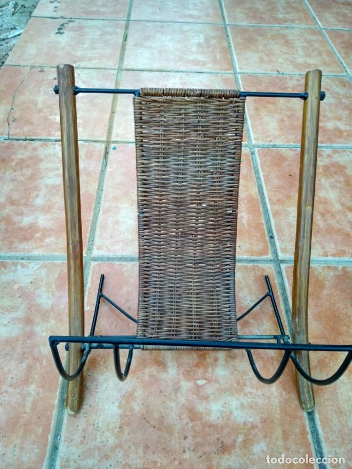 Vintage: antiguo revistero plegable - Foto 1