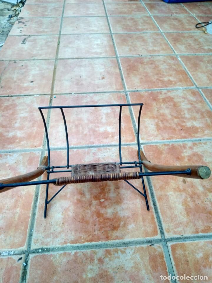 Vintage: antiguo revistero plegable - Foto 2