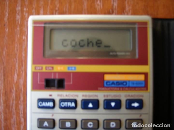 Vintage: CALCULADORA TRADUCTORA CASIO TR-6000 TR6000 COMO NUEVA - Foto 3