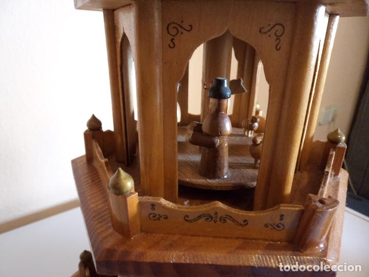 Vintage: Pir&aacute;mide de navidad de madera - Foto 15