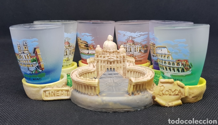 Vintage: Vaticano - 6 vasos chupito - car54 - Foto 1