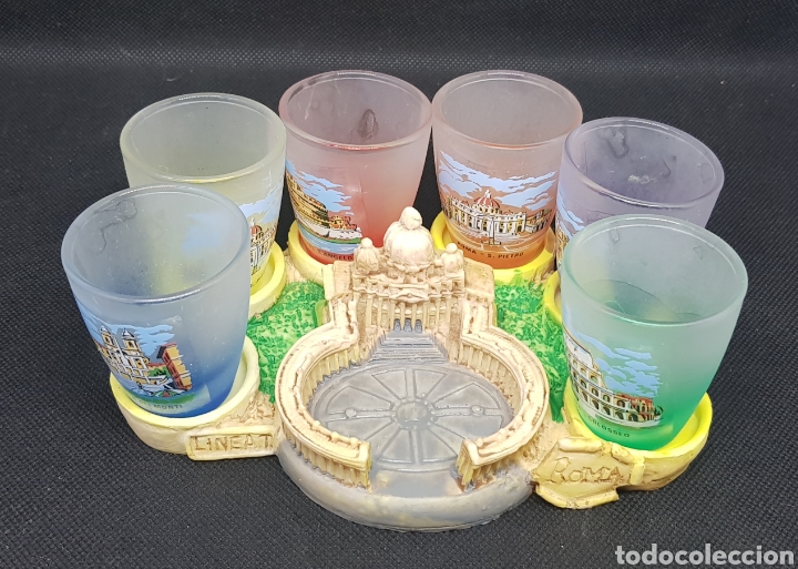 Vintage: Vaticano - 6 vasos chupito - car54 - Foto 2