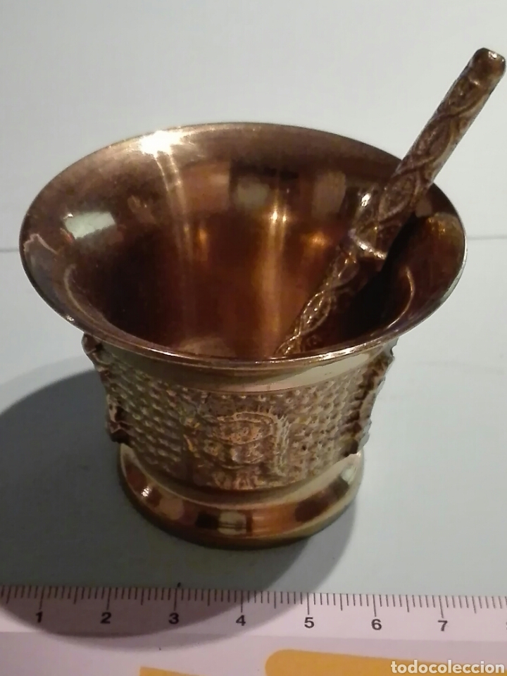 Vintage: ALMIDEL EN.LATON LABRADO. DECORATIVO. PEQUE&Ntilde;O