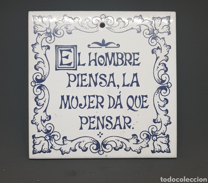 Vintage: Azulejo - 14x14 - car123 - Foto 1