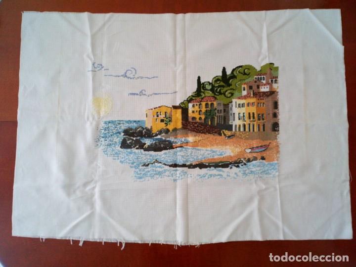 Vintage: Cuadro punto de cruz - Foto 2