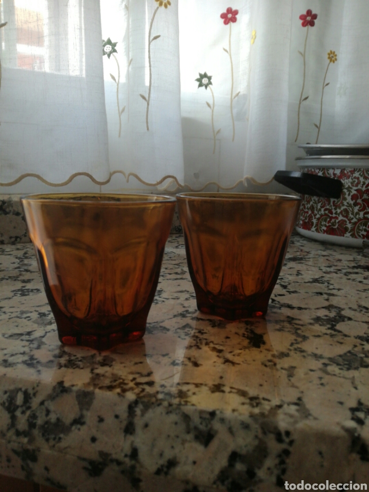 Vintage: Pareja de vasos vintage ELSA