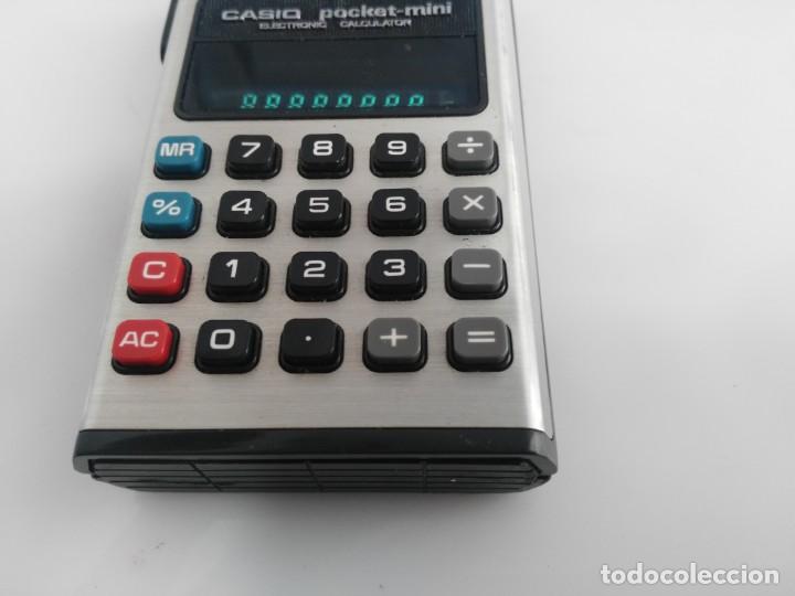 Vintage: ANTIGUA CALCULADORA CASIO MINI POCKET - Foto 3