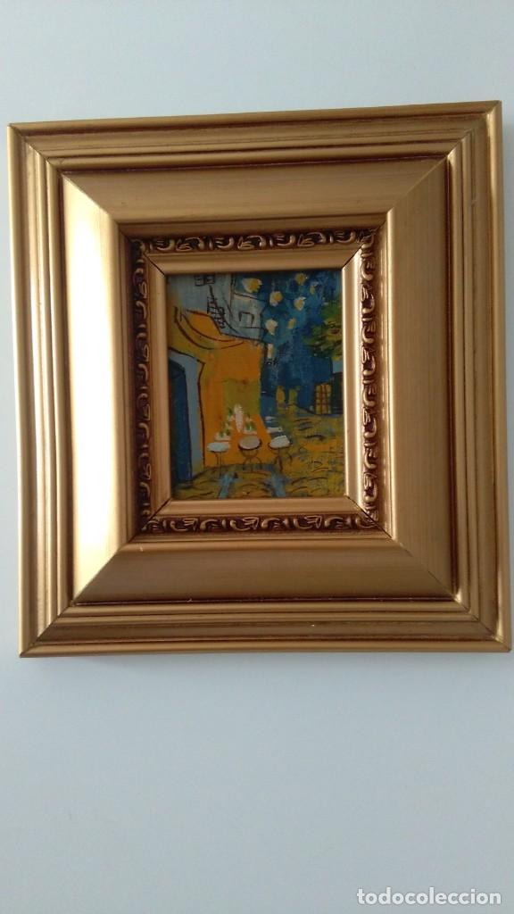 Vintage: Cuadros pintados a mano de Van Gogh, Monet, Renoir.
