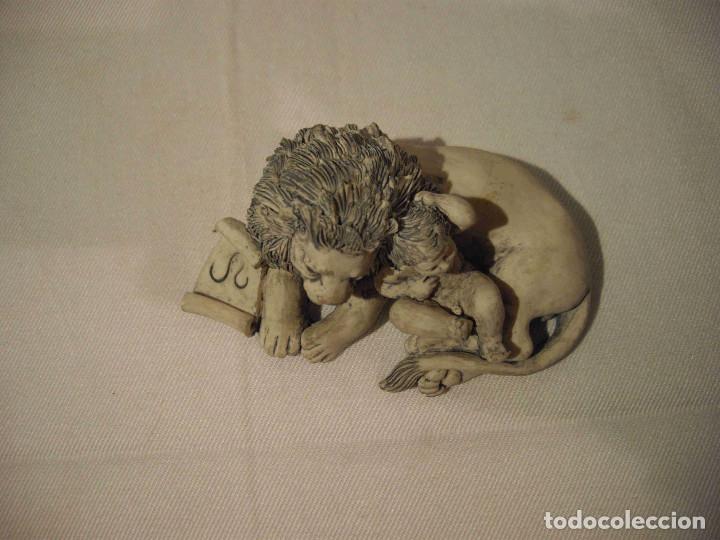 Vintage: FIGURA ALABASTRO LEO - Foto 2