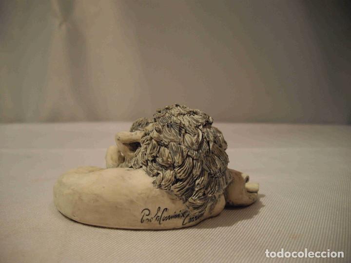 Vintage: FIGURA ALABASTRO LEO - Foto 5