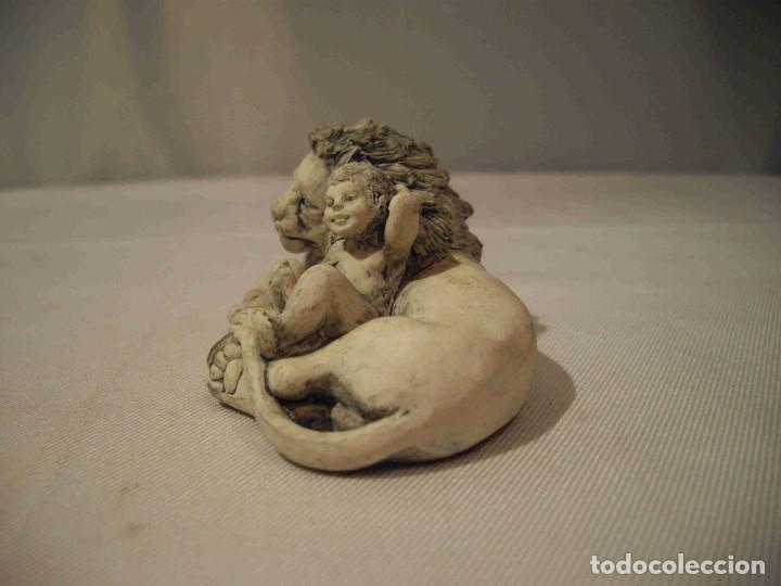 Vintage: FIGURA ALABASTRO LEO - Foto 7
