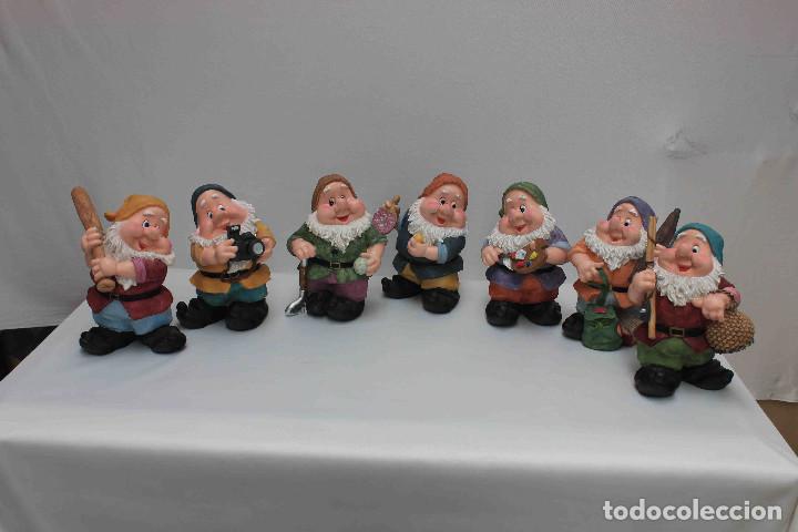Vintage: FIGURAS RESINA 7 ENANITOS - Foto 1