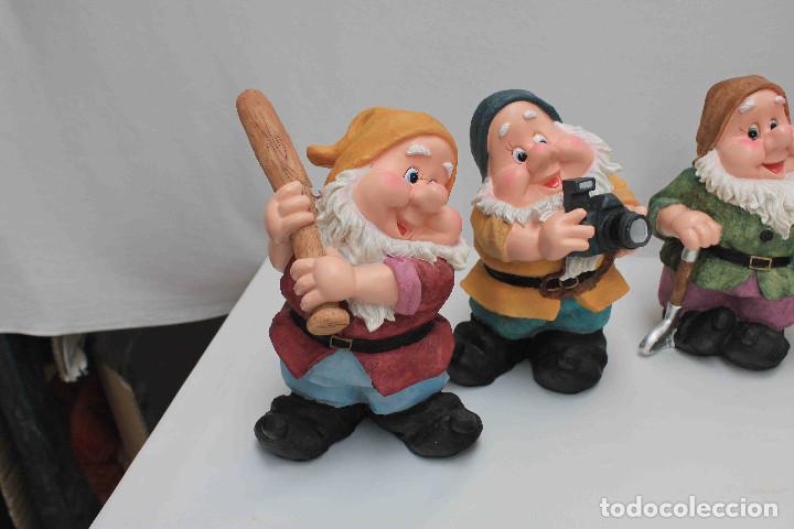 Vintage: FIGURAS RESINA 7 ENANITOS - Foto 2
