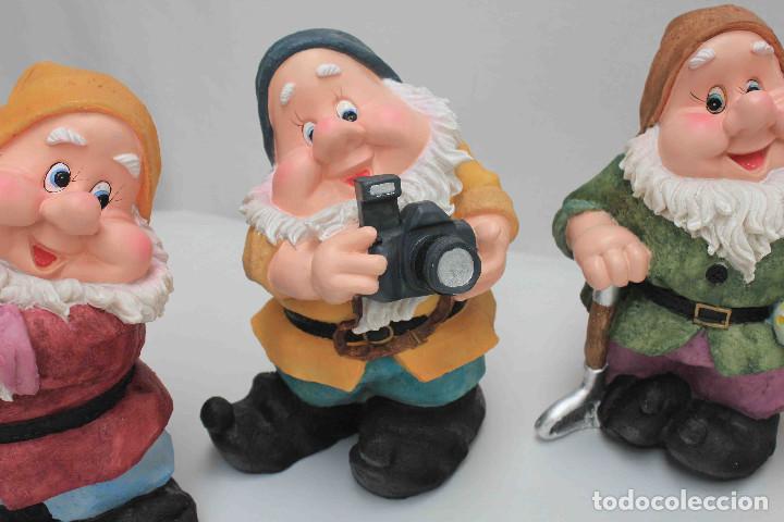 Vintage: FIGURAS RESINA 7 ENANITOS - Foto 4