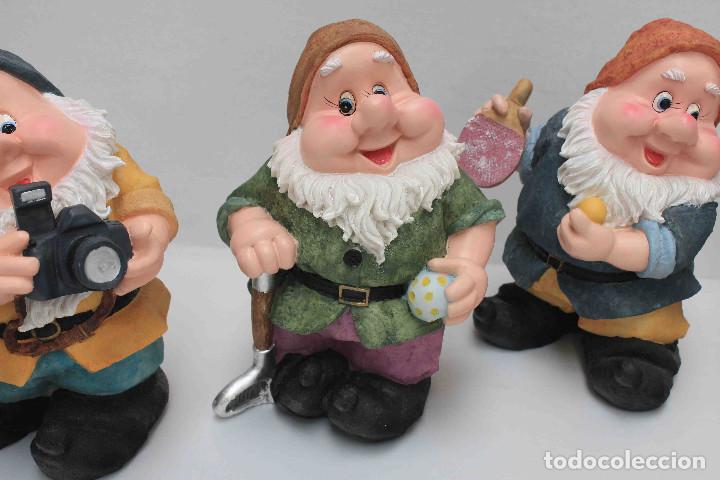 Vintage: FIGURAS RESINA 7 ENANITOS - Foto 5