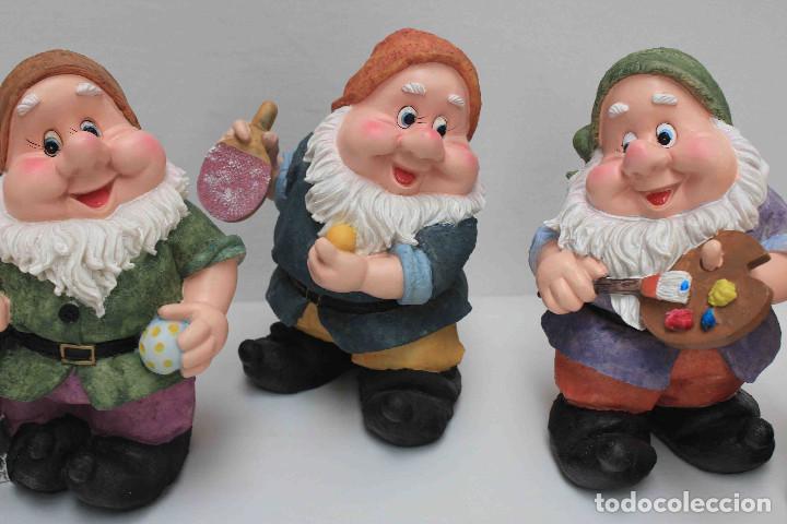 Vintage: FIGURAS RESINA 7 ENANITOS - Foto 6