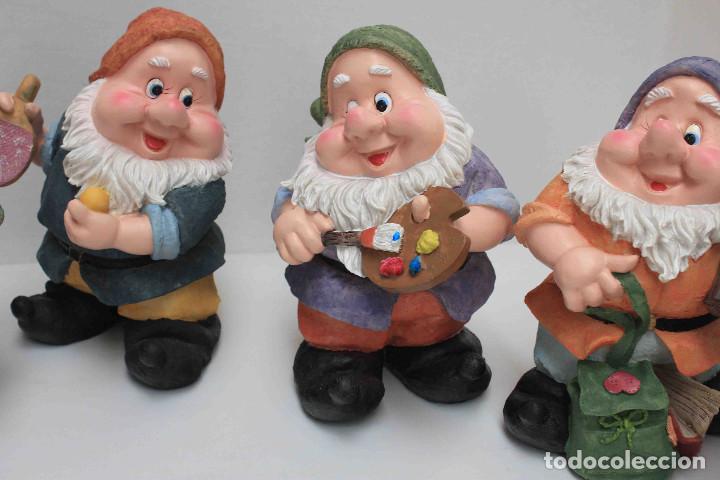 Vintage: FIGURAS RESINA 7 ENANITOS - Foto 7