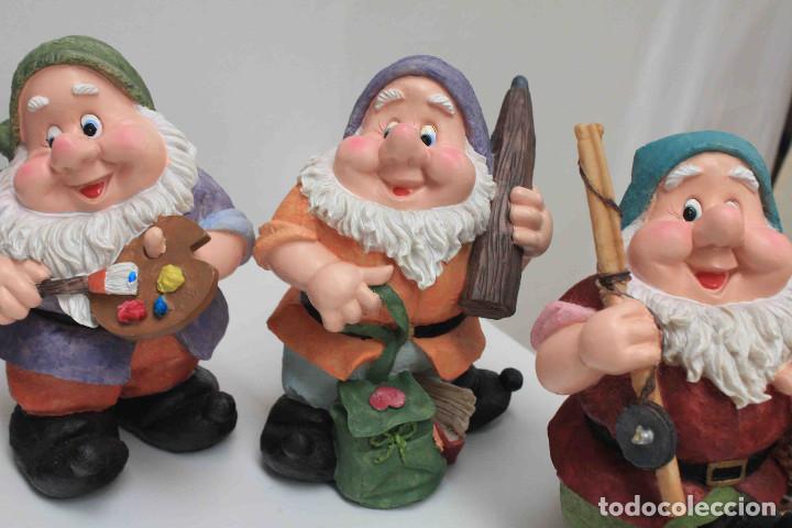 Vintage: FIGURAS RESINA 7 ENANITOS - Foto 8
