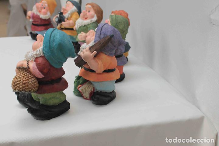 Vintage: FIGURAS RESINA 7 ENANITOS - Foto 10
