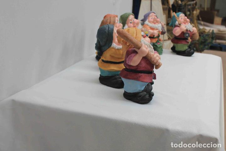 Vintage: FIGURAS RESINA 7 ENANITOS - Foto 11