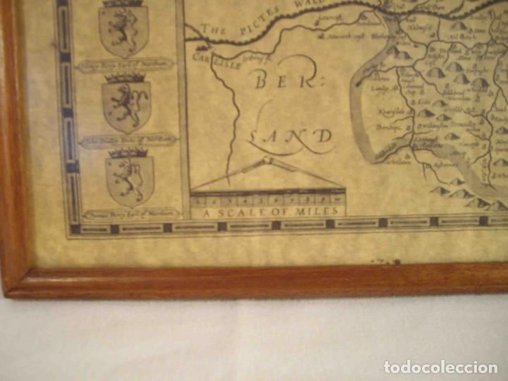 Vintage: REPRODUCCION MAPA IRLANDA - Foto 5