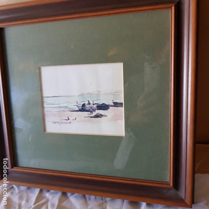 Vintage: Barca pescadores - firmado - Foto 5