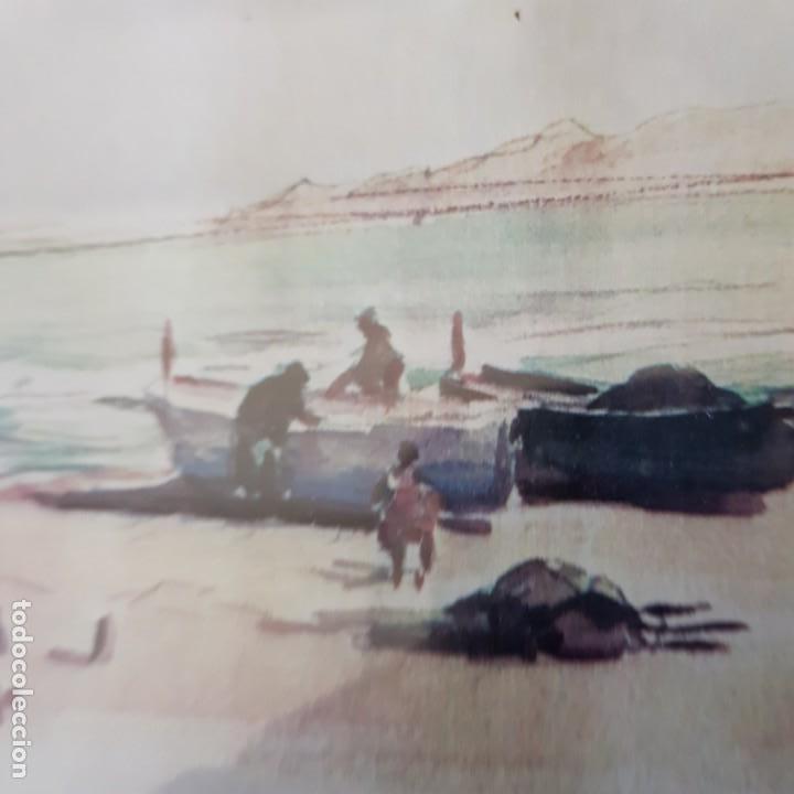 Vintage: Barca pescadores - firmado - Foto 4