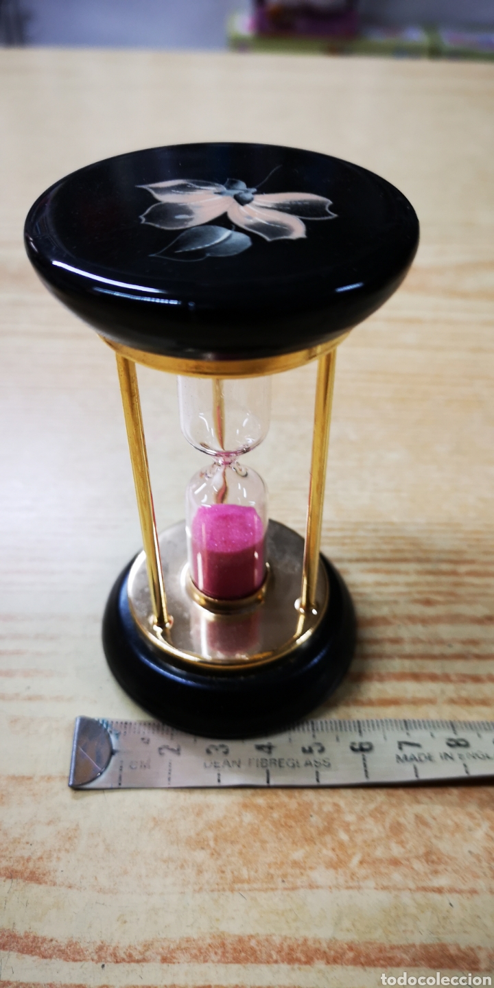 Vintage: Reloj de arena de marmil - Foto 2