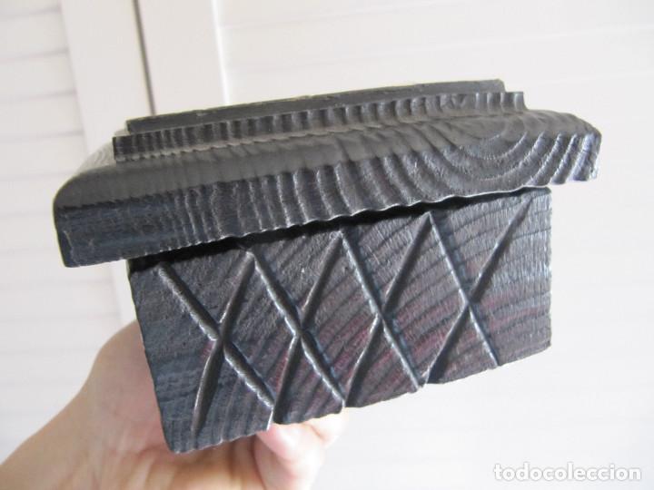 Vintage: CAJA JOYERO DE MADERA A&Ntilde;OS 60 - Foto 4