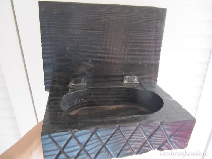 Vintage: CAJA JOYERO DE MADERA A&Ntilde;OS 60 - Foto 6