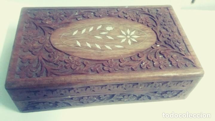 caja madera decorativa - Compra venta en todocoleccion