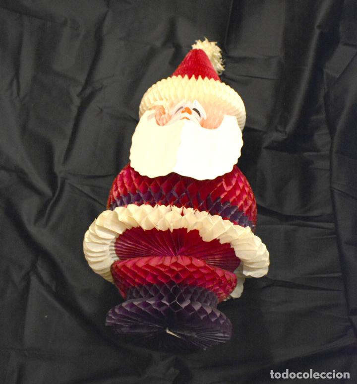 Vintage: PAPA NO&Euml;L DE PAPEL PLEGABLE - Foto 1