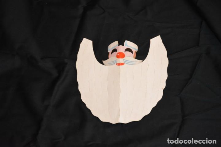 Vintage: PAPA NO&Euml;L DE PAPEL PLEGABLE - Foto 3