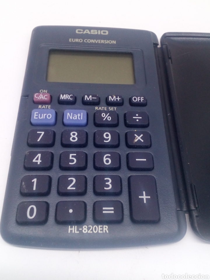 Vintage: Calculadora Casio Euro coversion - Foto 1
