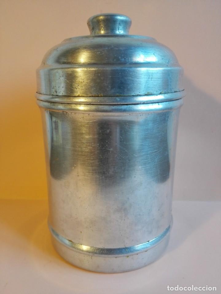 Vintage: LOTE DE BOTELLA DE VIDRIO Y BOTE SUGAR - Foto 6