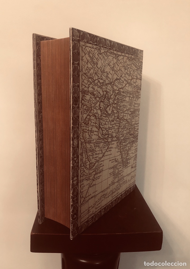 Vintage: CAJA CON FORMA DE LIBRO ATLAS DE MAPAS - Foto 8