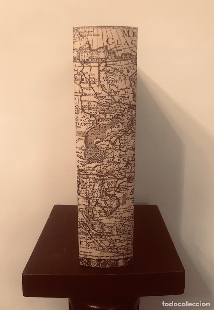 Vintage: CAJA CON FORMA DE LIBRO ATLAS DE MAPAS - Foto 20