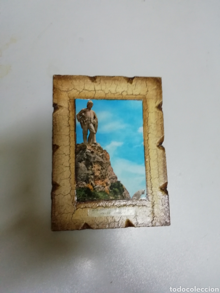 Vintage: Cuadro de madera del monumento al pastor ayugo - Foto 1
