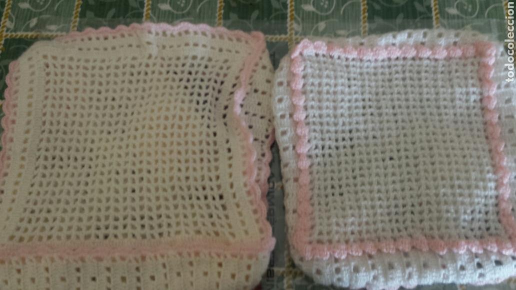 Vintage: Servilleteros ganchillo crochet - Foto 4