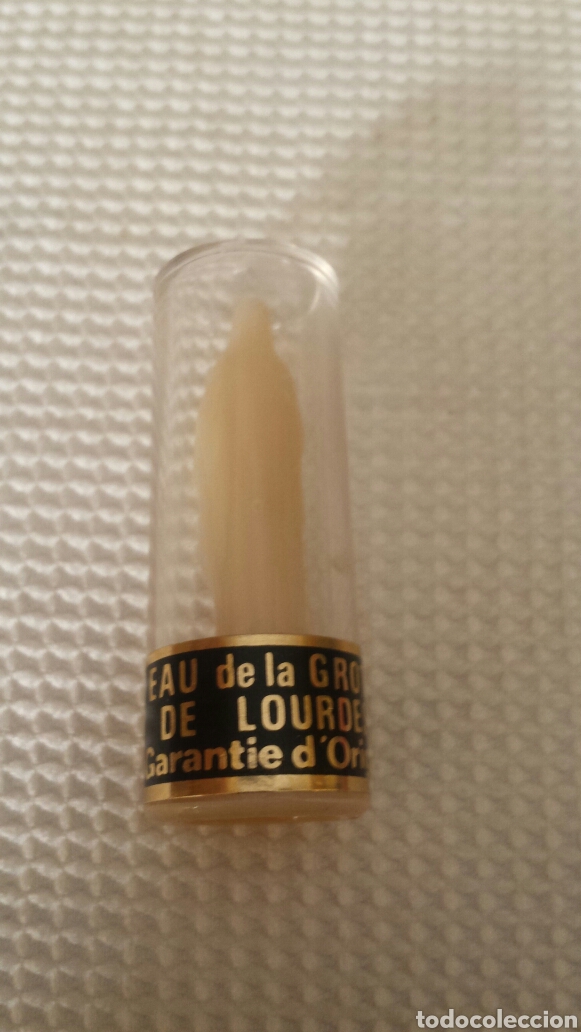 Vintage: Miniatura de la Virgen de Lourdes - Foto 2