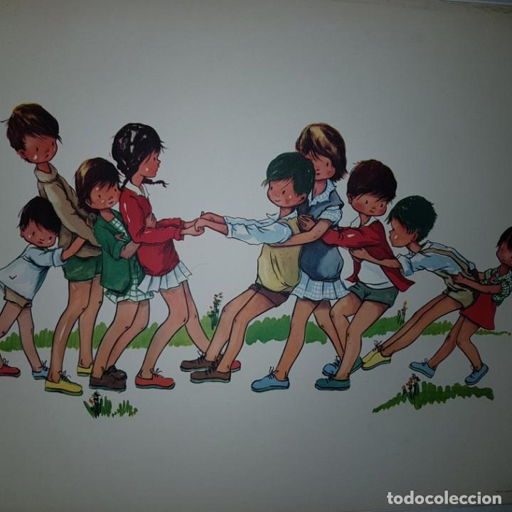 Vintage: 2 LAMINAS JUEGO NI&Ntilde;OS - Foto 5