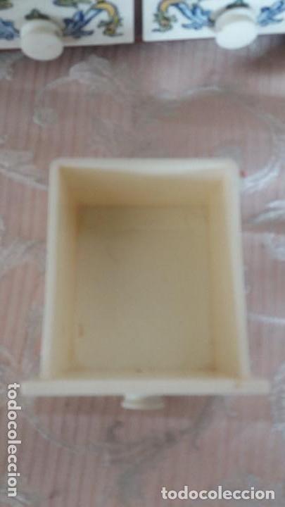 Vintage: mueble especiero madera y &iquest;plastico o calamina? - Foto 9