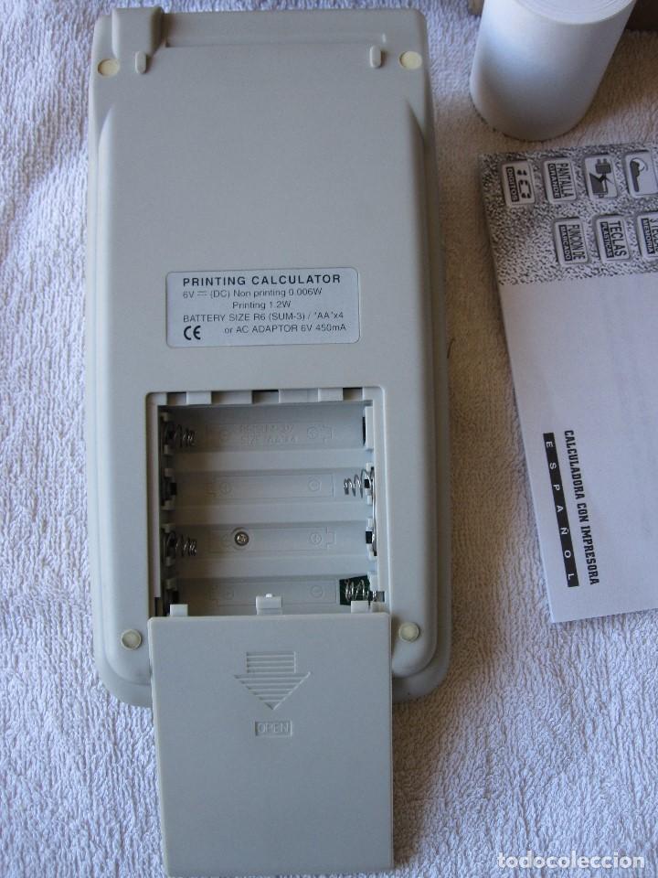 Vintage: CALCULADORA CON IMPRESORA SAMER D60 / &iexcl;&iexcl;&iexcl;&iexcl;&iexcl;NUEVA!!!!!!! - Foto 5